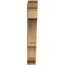 Ekena Millwork Balboa Traditional Rough Sawn Bracket, Western Red Cedar, 6"W x 32"D x 44"H BKT06X32X44BOA01RWR - alternate 3